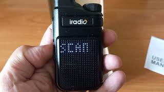 Распаковка рации Iradio V2