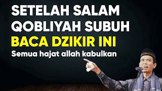 Habis Salam Qobliyah Subuh Jangan Ubah Posisi Duduk Baca 2 Dzikir Ini Semua Hajat Allah Kabulkan