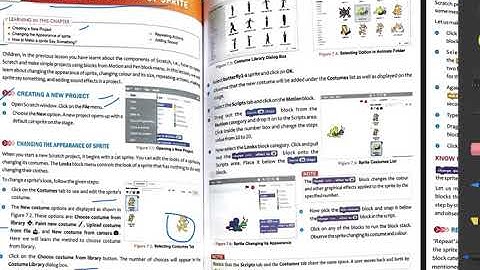 Computer class 3 chapter 7 SIMPLE MOVEMENTs OF SPRITE PART 1