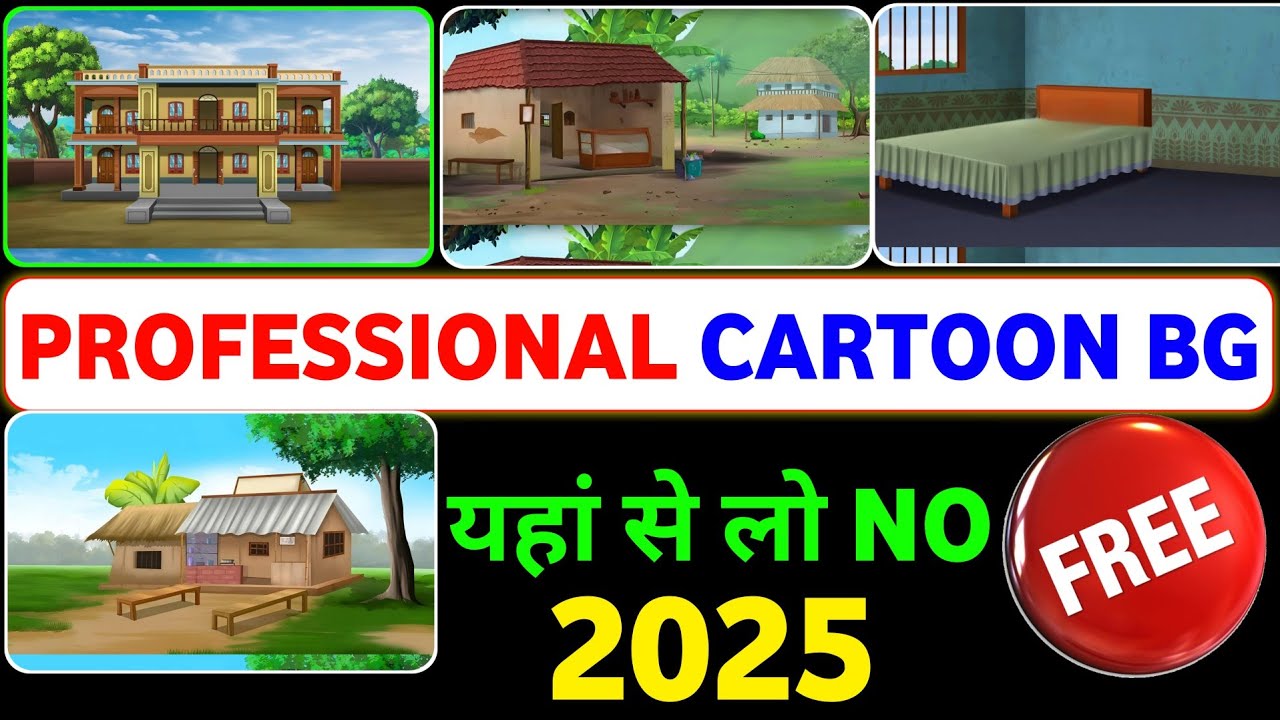 Cartoon Background Kaise Download Kare | How To Make 4k Background | Cartoon Background Kaise Banaye