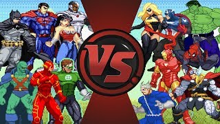 Justice League vs Avengers | Animation (DC vs Marvel) | AnimationRewind