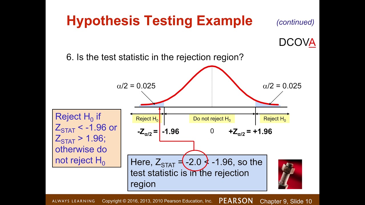 Intro HT for means, STAT1800 - YouTube