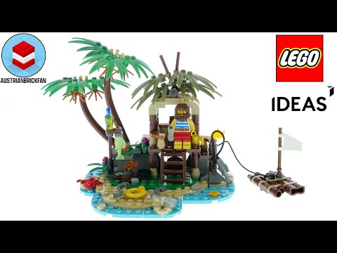 LEGO Ideas 40566 Ray the Castaway Speed Build