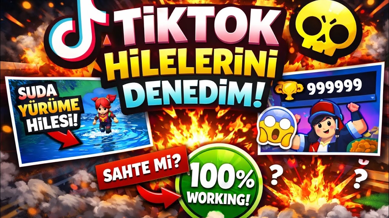 Brawl Stars TikTok Hilelerini Denedim