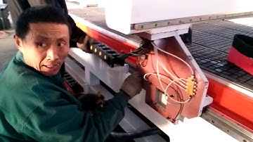 how to install gantry of cnc router