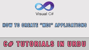 C# How to create MDI Application In Urdu