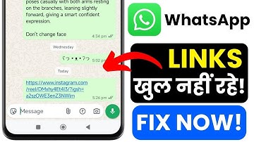 Fix WhatsApp Link Not Opening Error | Open Links Fast | Working Trick 2025