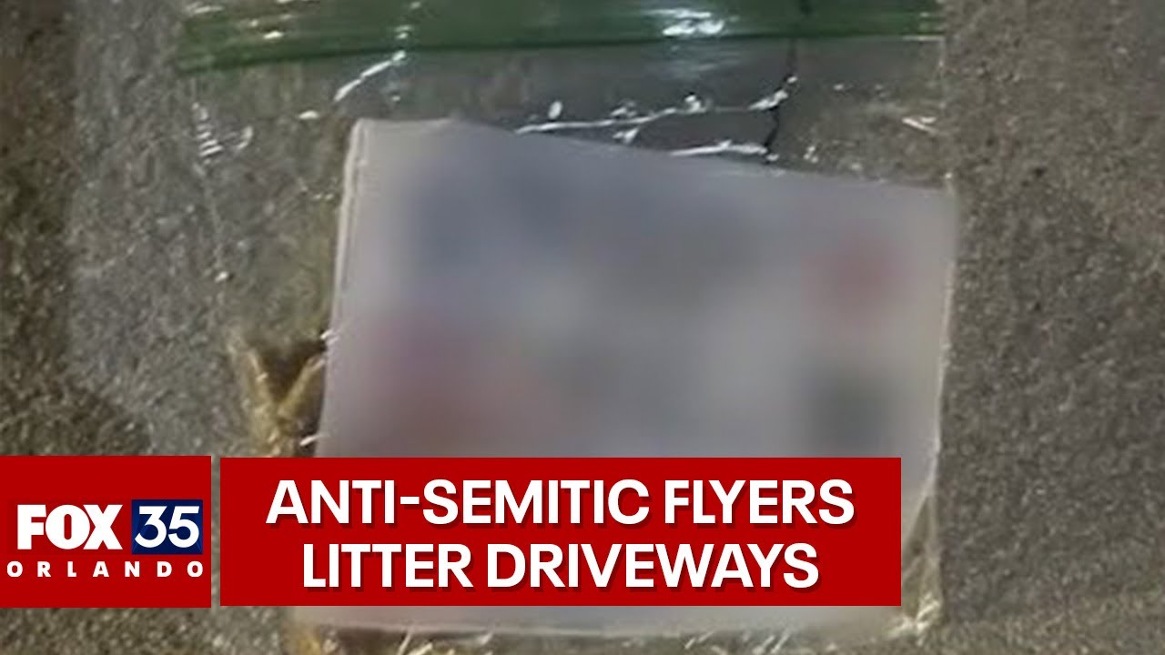 Anti-Semitic flyers appear overnight in Florida neighborhood