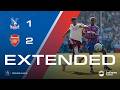 Extended Highlights Crystal Palace 1 2 Arsenal Premier League 