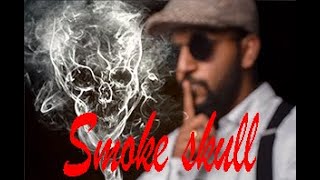 Creating a skull out of smoke. Home ideas, Photoshop manipulation, Photoshop 2020 screenshot 2