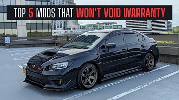 Top 5 MODS for your WRX that Won