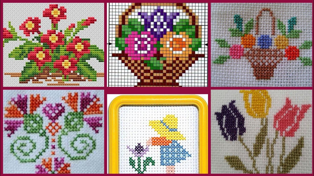 Top Stunning And Elegant Cross Stitch Patterns Youtube