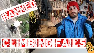 TikTok Banned me for these Climbing Fails!