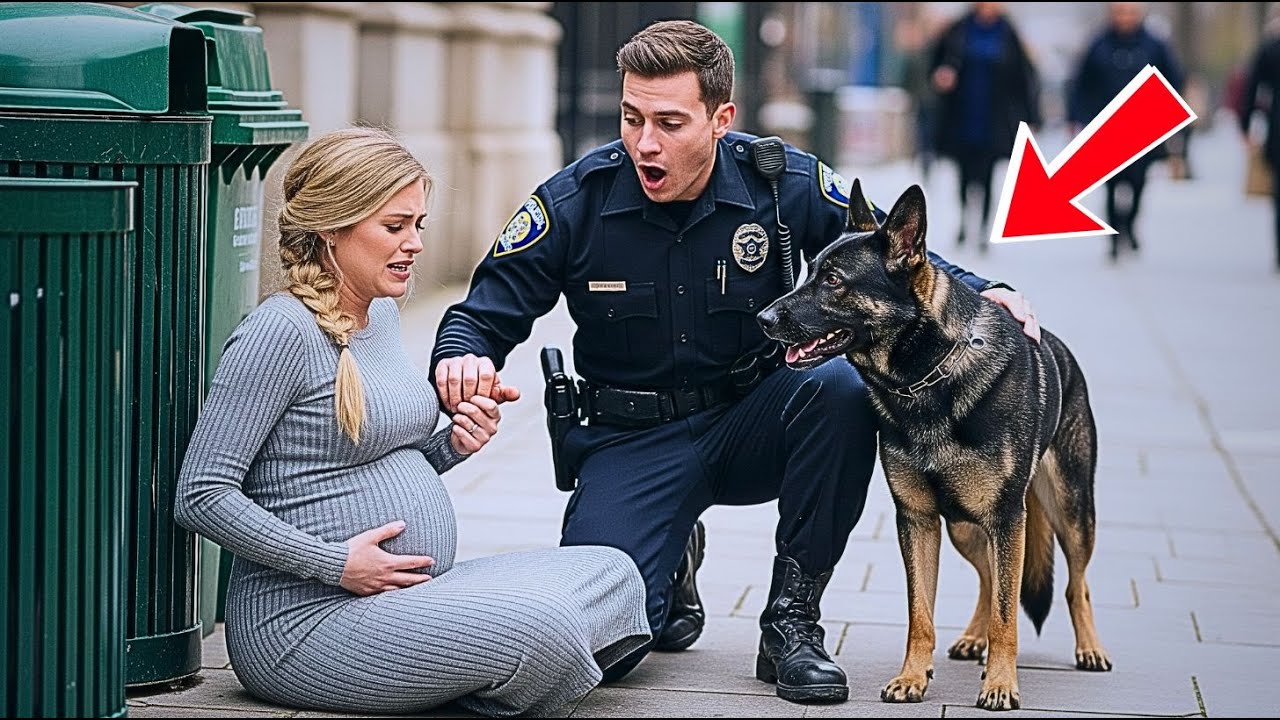 K9 Dog Saved Pregnant Woman in the Street—What His Officer Partner Did Next Made Her Husband Cry