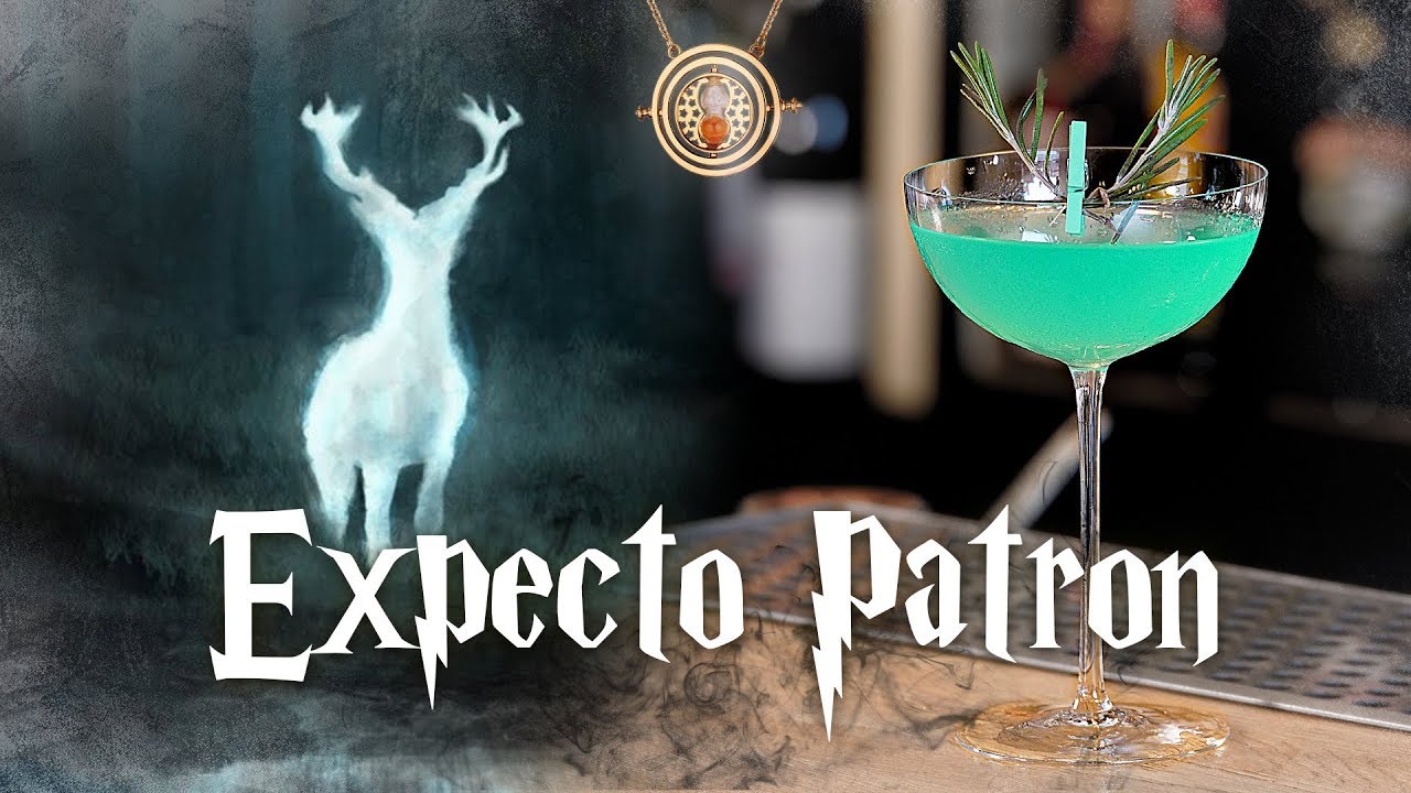 Коктейль EXPECTO PATRON / Гарри Поттер. [Let's Drink Show]