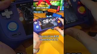 Skyrim on Retroid Pocket 5 via GameHub #skyrimtiktok #skyrim #retroid #aynthorlite #retroidpocket5