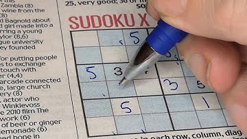 Daily Mail Sudoku X 9th December 2020