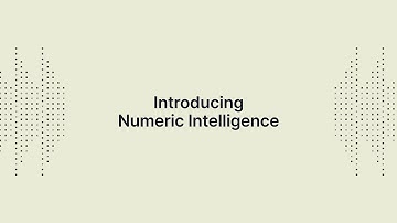 Introducing Numeric Intelligence