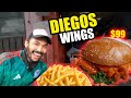 LAS MEJORES Hamburguesas de Santa Mónica | Diegos Wings
