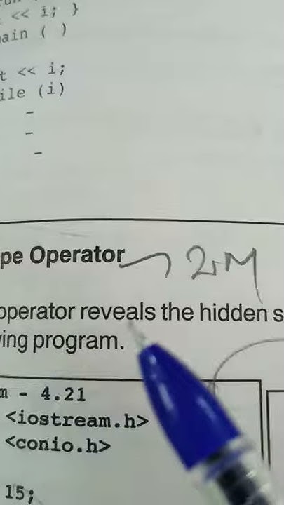 C++ Scope resolution Operator PGTRB COMPUTER INSTRUCTOR GRADE I SRT ...