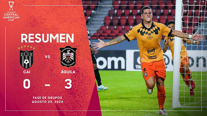 CAI vs Águila | Copa Centroamericana 2024 | Fase de Grupos