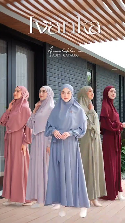 IVANKA DRESS BY ADEN HIJAB || WA 0812-2500-0092