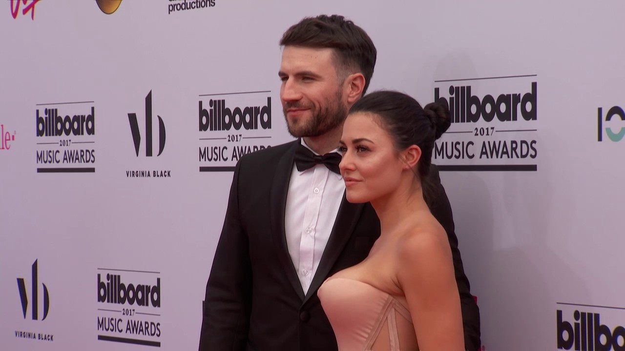 BBMAs 2017 FashionCam Sam Hunt & Hannah Lee Fowler - YouTube