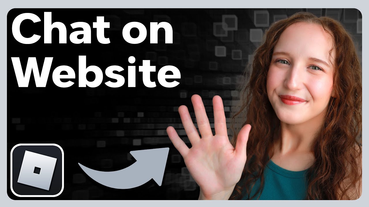 How To Chat On Roblox Website - YouTube