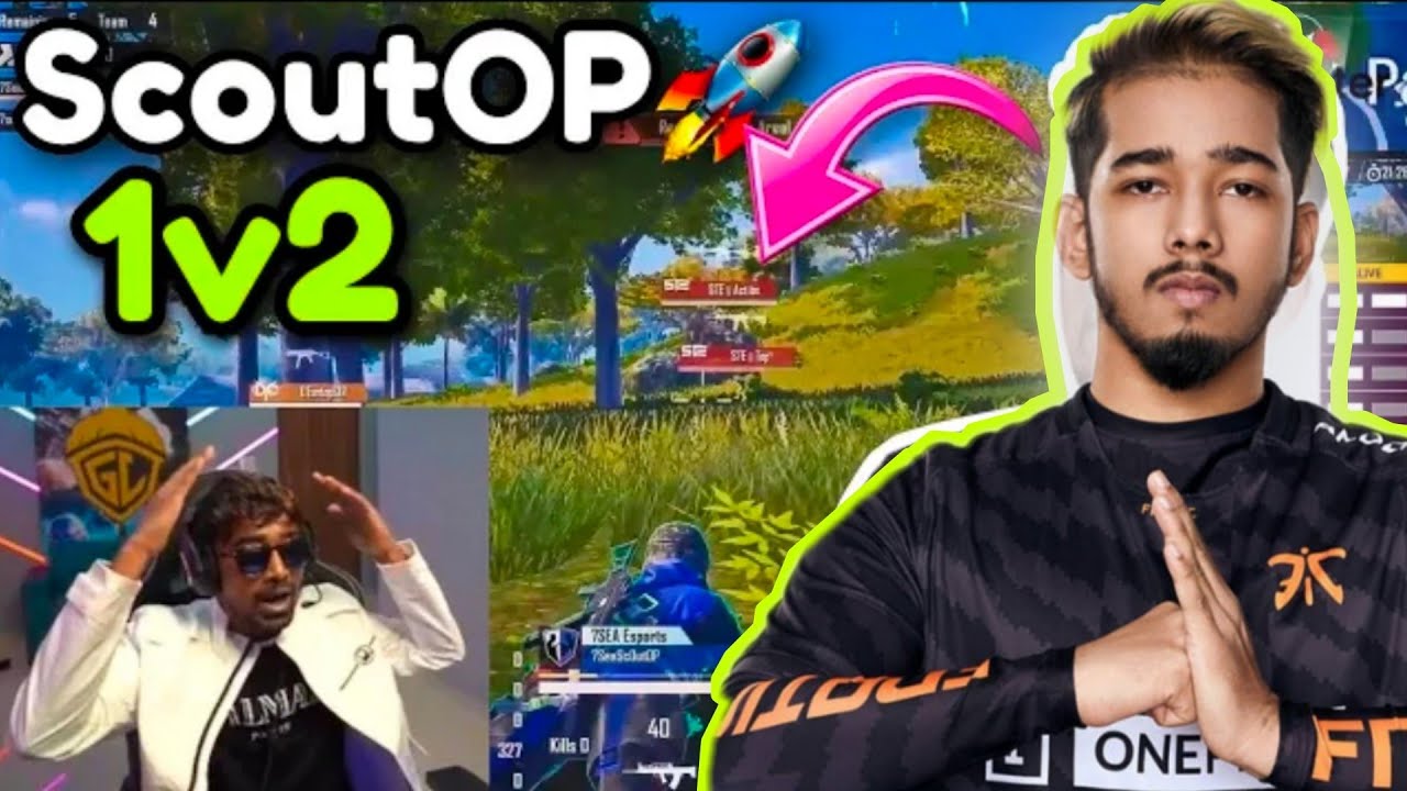 ScOut PMWI WwCd Neyoo reaction 😱 Scout solo chicken dinner