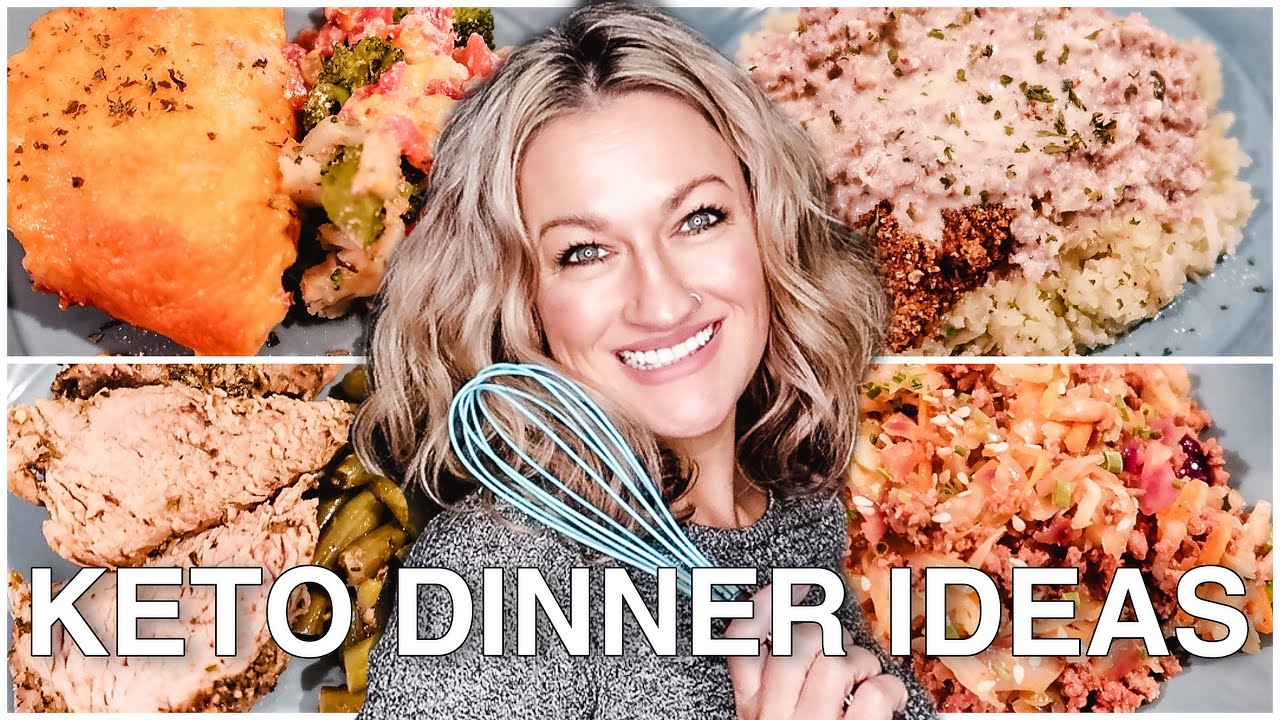 KETO DINNER IDEAS | EASY KETO RECIPES | WHAT'S FOR DINNER ON KETO