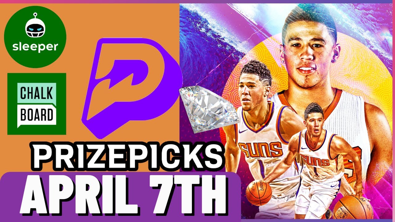 NBA PRIZEPICKS CHALKBOARD SLEEPER PROP PICKS SUNDAY 4/7/2024