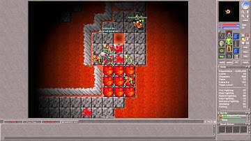 Tibia [7.2] Level 70 EK vs triple Hero