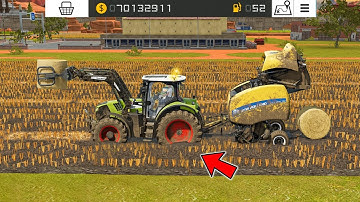 Making Role Bales With 3 Player In Fs18 | Fs18 Multiplayer Gameplay | Timelapse