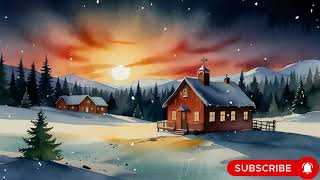 Christmas Greeting Card with Music | Gold Frame TV Art | Art Screensaver for TV 1 Hrs screenshot 5