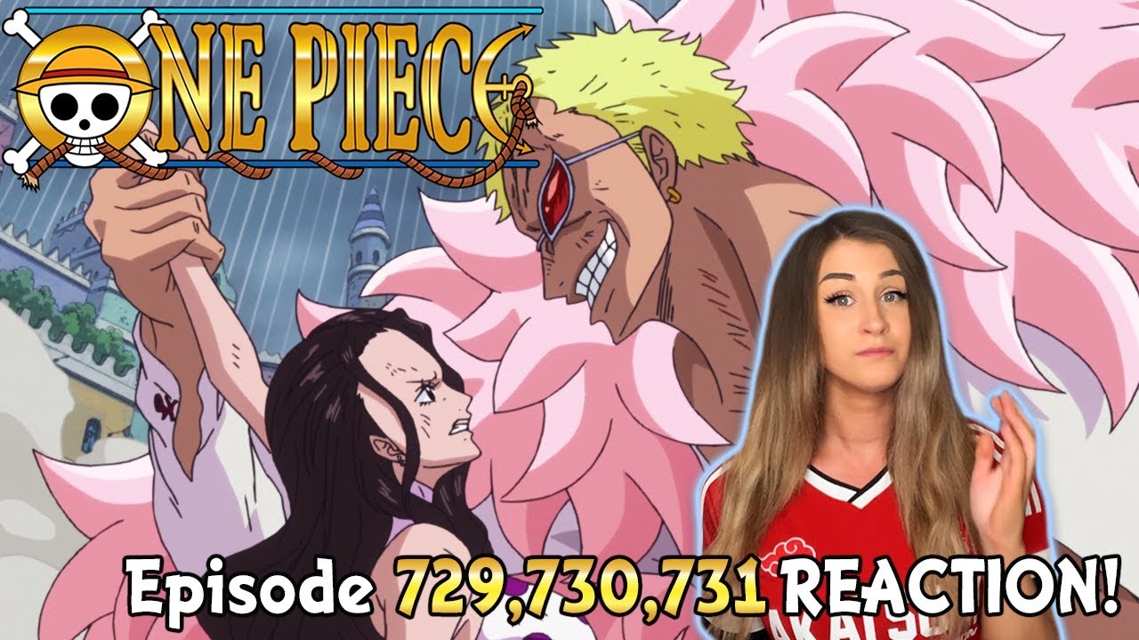 Dressrosa Vs Doflamingo One Piece Episode 729 730 731 Reaction Youtube