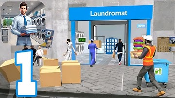 Laundry Manager: Wash & Profit - Tutorial - Gameplay Walkthrough Part 1 ( ANDROID / iOS )