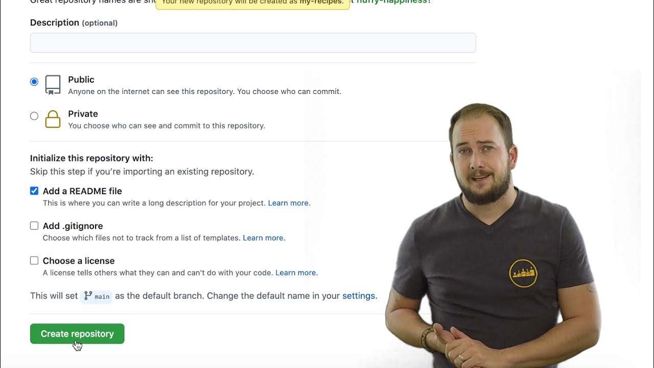 Learn GitHub - Creating and Cloning Repositories - YouTube