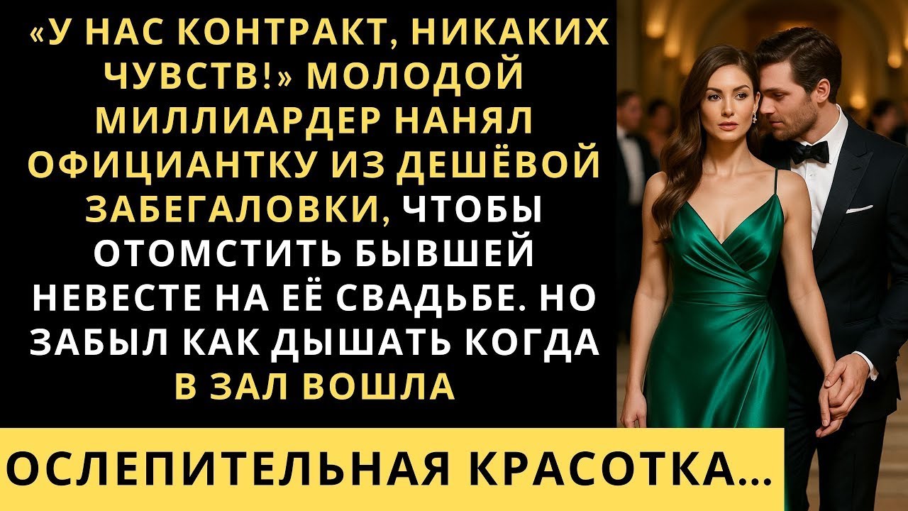 «Беру тебя в аренду, я хорошо заплачу…» Молодой миллионер, схватил первую попавшуюся уборщицу н