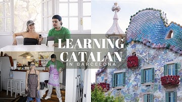 Learning Catalan in Barcelona 🇪🇸 Pasta & Fails
