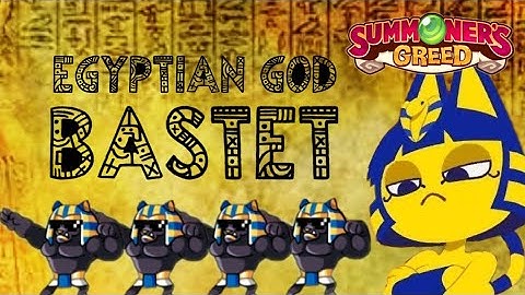 Summoners Greed | New Mythical Monster | Bastet Review | Ankha?