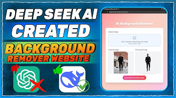 Create Your Own AI Background Remover Website with DeepSeek AI – NO Coding Needed!