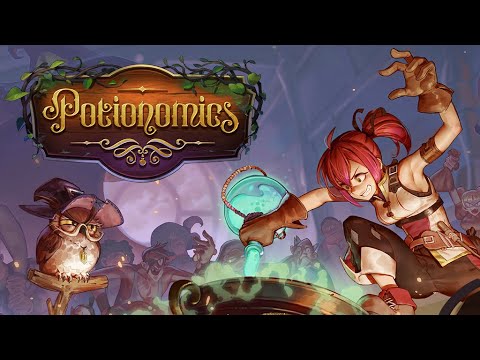 Potionomics - Release Date Announcement Trailer