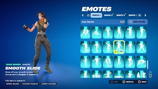 ALL ICON SERIES EMOTES IN FORTNITE!