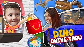 Dinosaurs in our House + McDonalds Magic Trick 4 Mommy FUNnel Vision Vlog New Room Tour