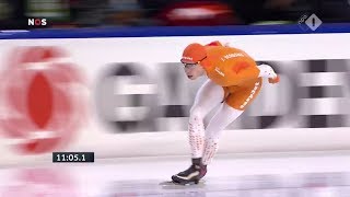 Jorrit Bergsma 10000m - 12:43.70 (TR) NK Afstanden 2019