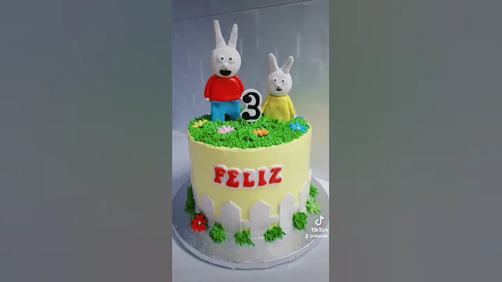 Simon the Rabbit Cake