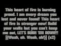 Black Veil Brides - "Heart Of Fire" (Unofficial Lyric Video)