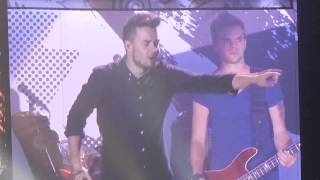 Diana & What Makes You Beautiful One Direction Detroit 8/29/15 (silly string fight)