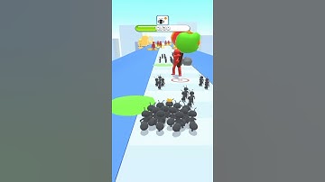 Tiny Run 3D 🐜 Android - IOS All Levels 37 Gameplay Walkthrough #Shorts