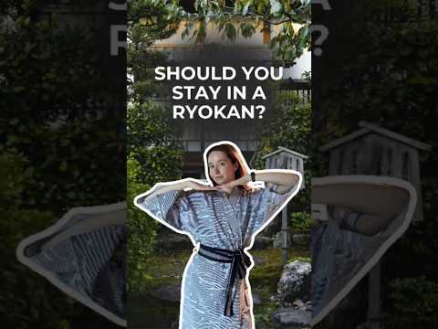 Should you stay in a ryokan? Check out our full YouTube video guide! ✨